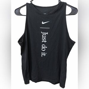 Nike Women's Black 'Just Do It' Tank Top